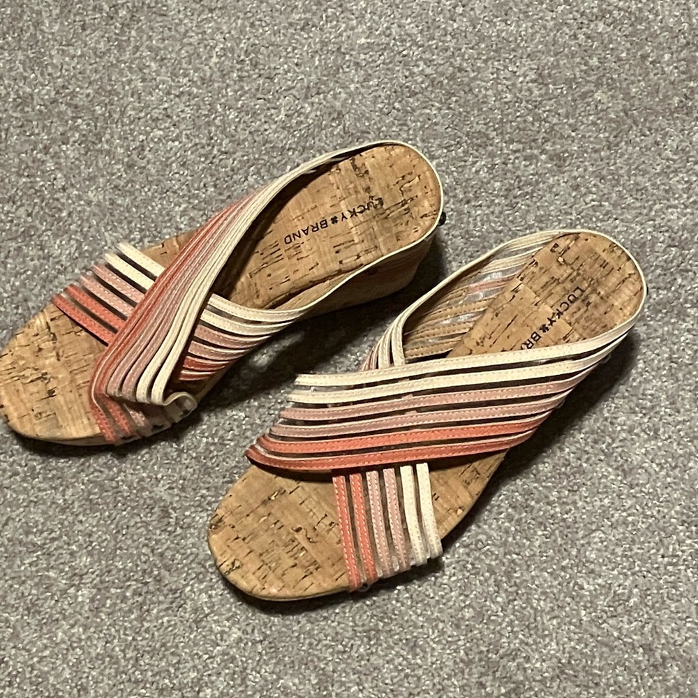 Women's Blush Multicolor Sandals